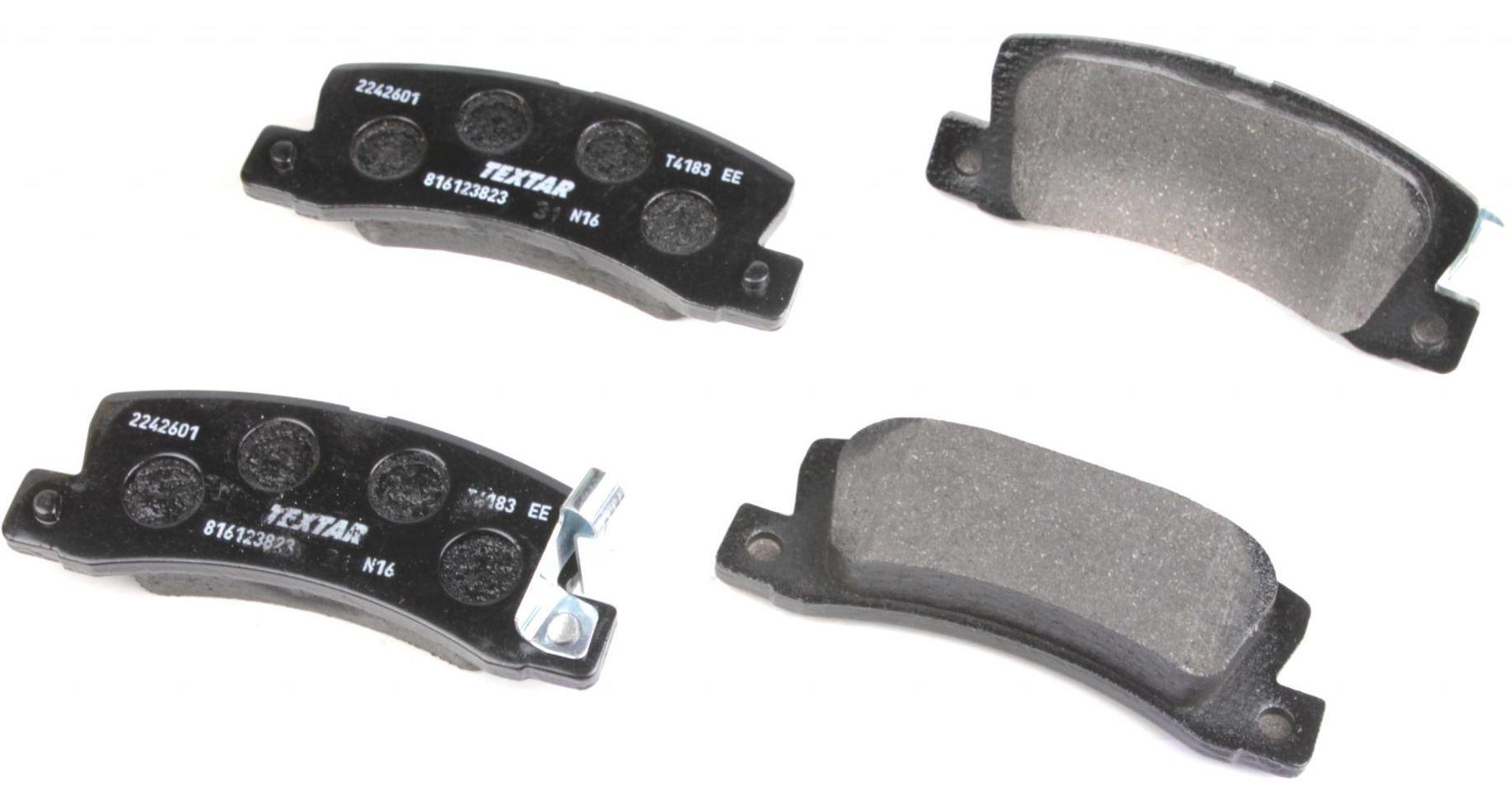 Колодки тормозные задние TEXTAR для oyota Camry 2.0i 93-98 Akebono (2242601)