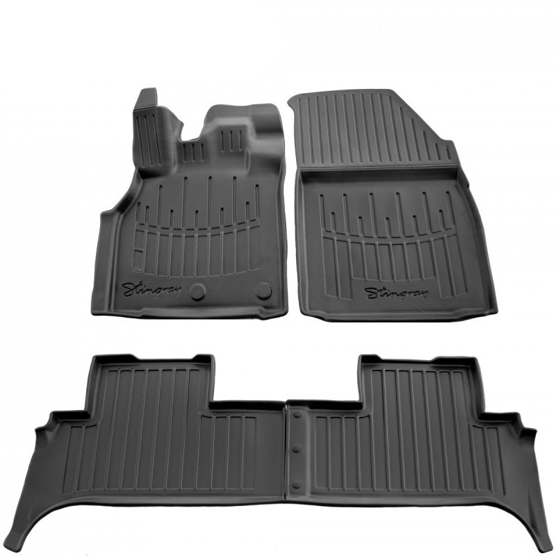 Автоковрики 3D Stingray Renault Scenic III 2009-2016 4 шт. Черный (1774319967)