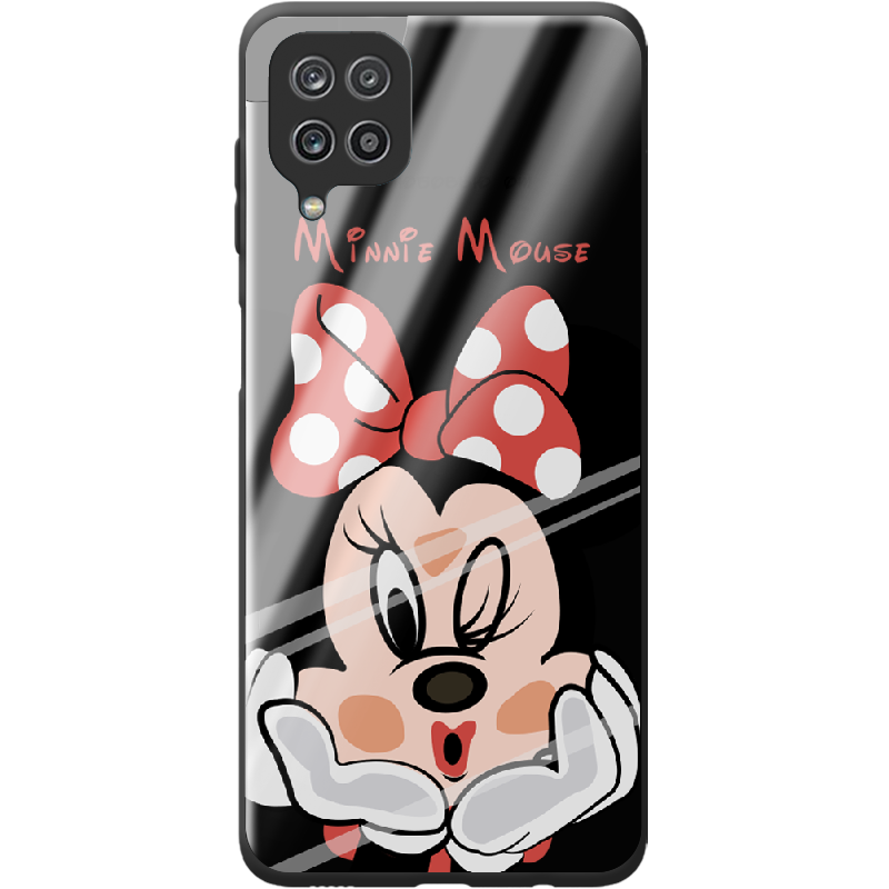 Чехол Boxface Samsung A225 Galaxy A22 Lady M Черный силикон со стеклом (42748-cc59-44201)