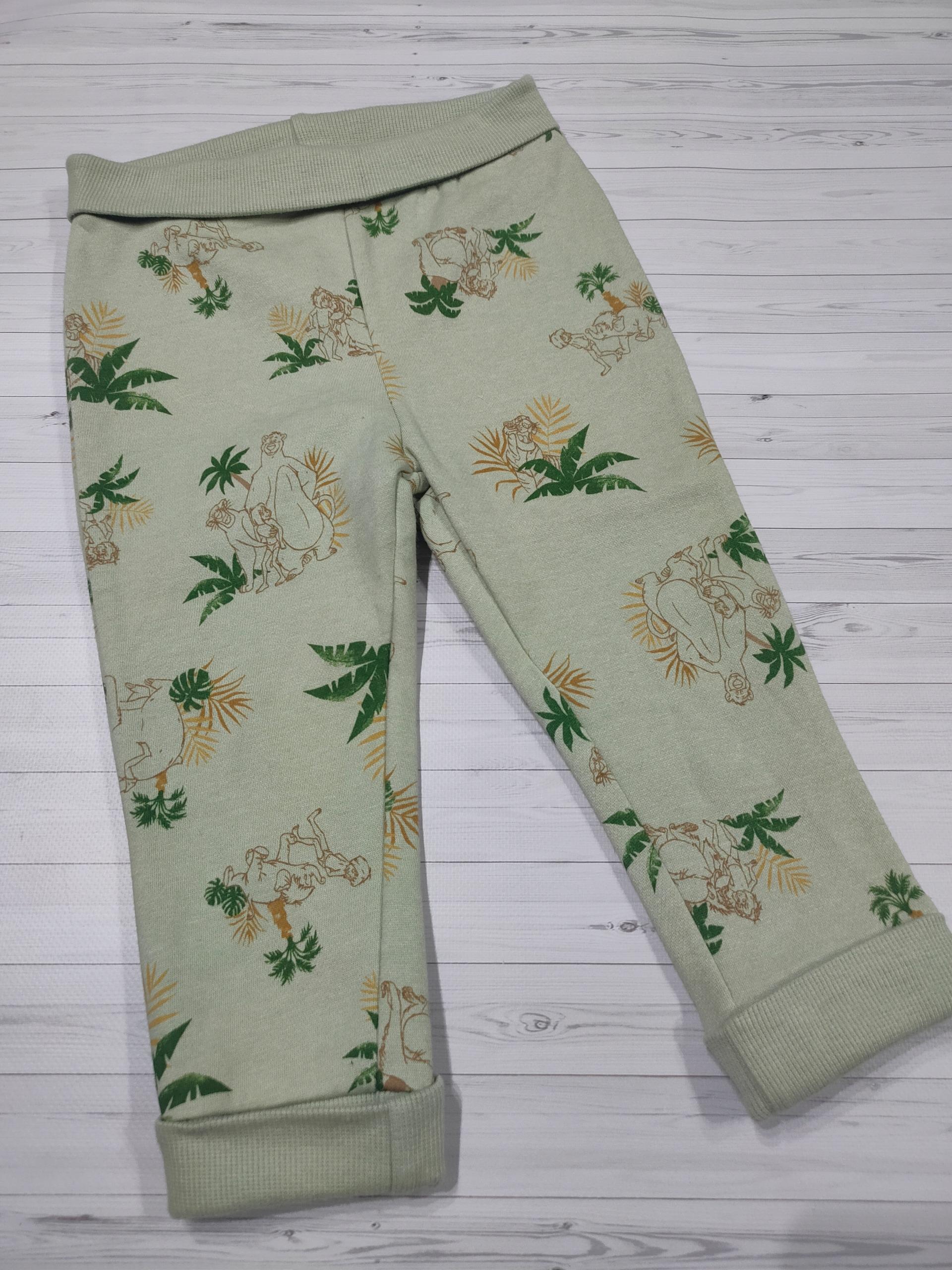 Брюки PRIMARK с принтом 62 см Оливковый (161703)