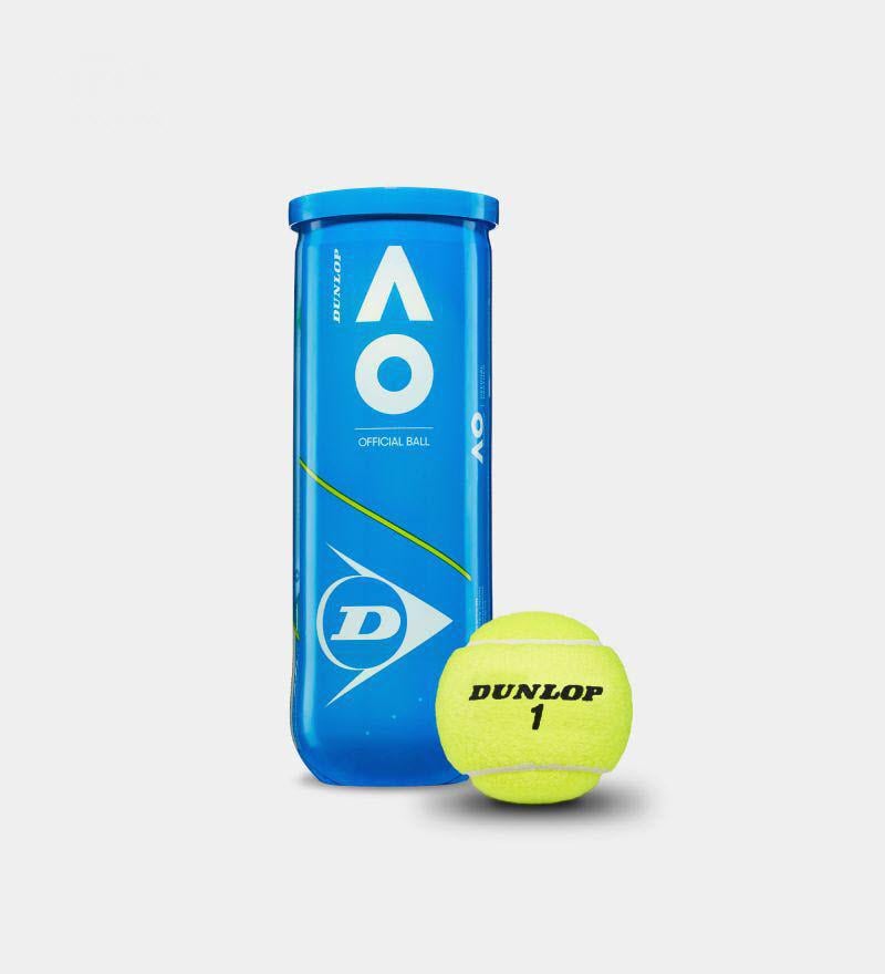 М'ячі для теннісу Dunlop Australian Open 3 шт. (601354)