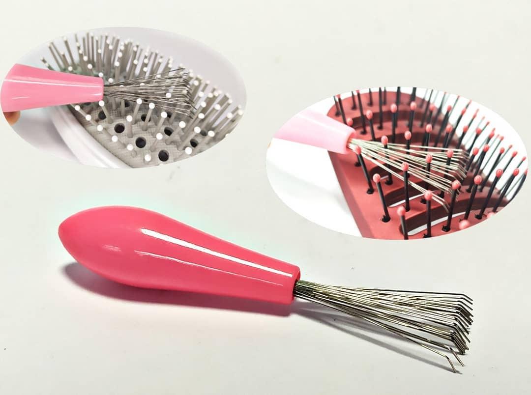 Щітка для чищення гребінців Рожевий (1453071749) - фото 2 Щітка для чищення гребінців Рожевий (1453071749) - фото 2