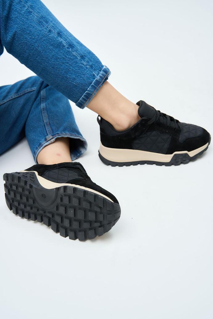 Кроссовки женские демисезонные LONZA р. 40 Черный (183739)