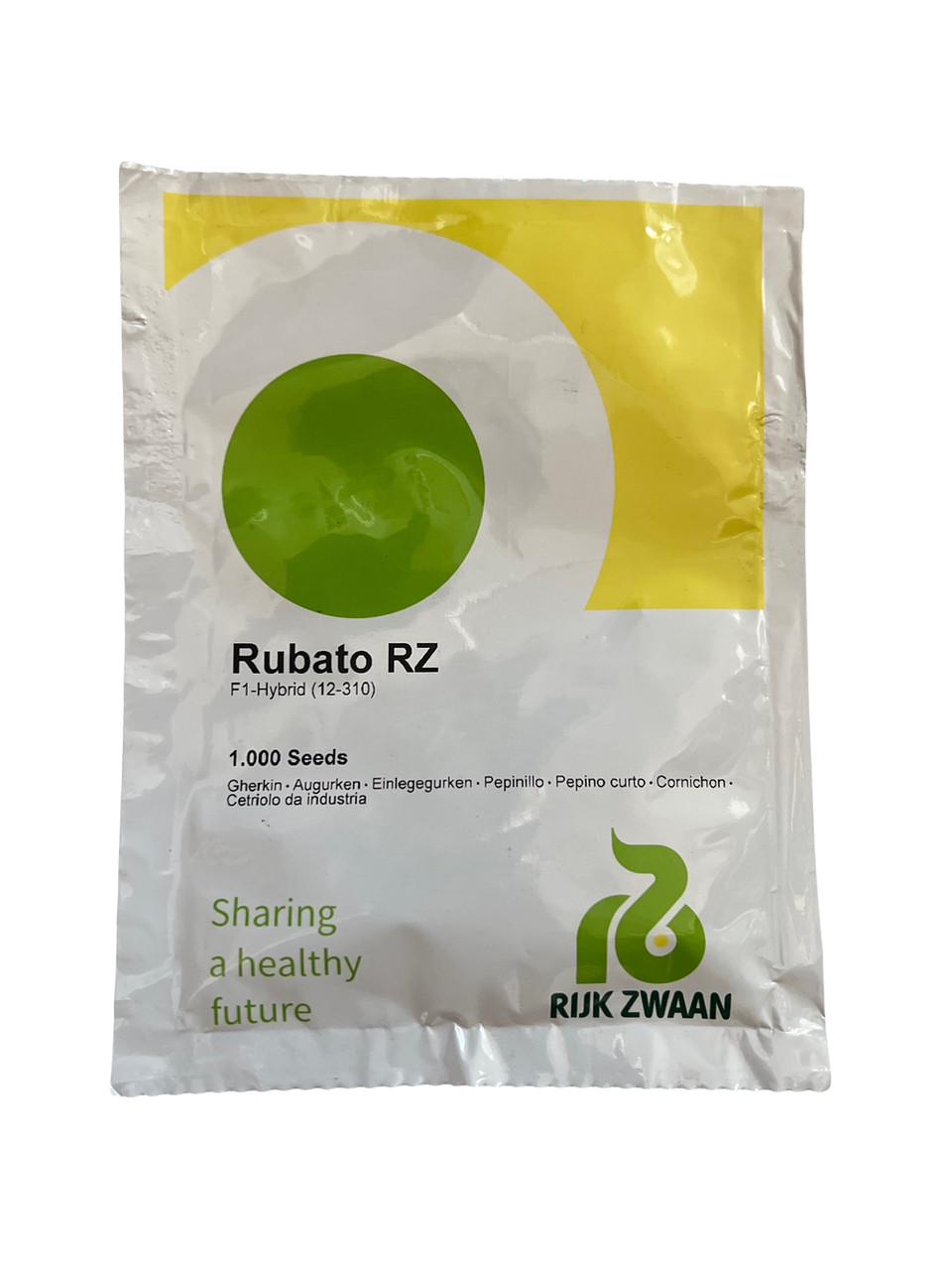 Насіння Огірок Партенокарпічний Rijk Zwaan RUBATO F1 1 000 шт. (2289319016.5)