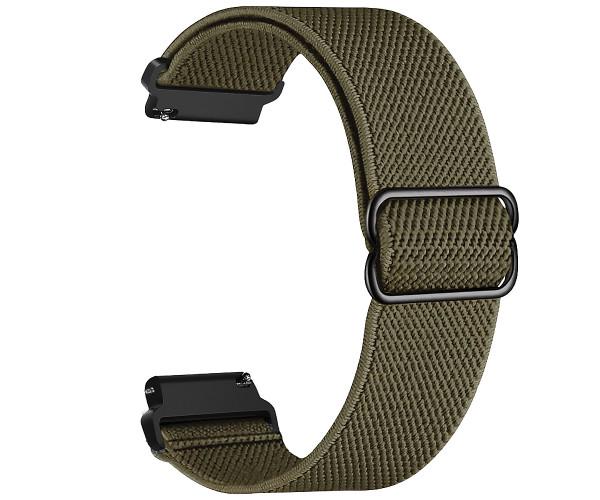Ремешок Nylon Textile для смарт-часов Xiaomi Black Shark GT3/GT3 Neo/GS3 22 мм Зеленый