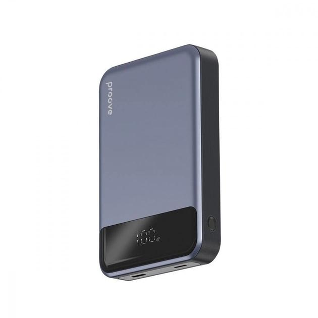 Повербанк Proove Hoodman Magnetic з бездротовою зарядкою 20W 10000 mAh - фото 1