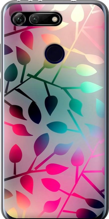 Чехол на Huawei Honor View 20 Листья (2235u-1645-42517)