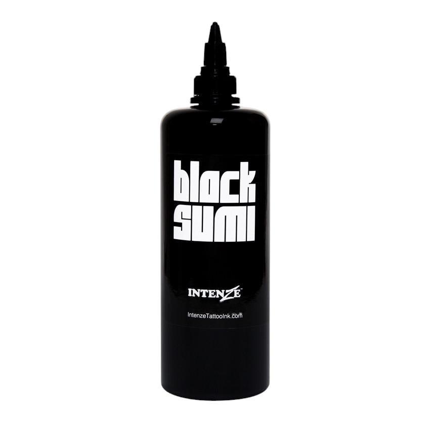 Тату краска Intenze Japanesze Tattoo INK Black Sumi 360 мл