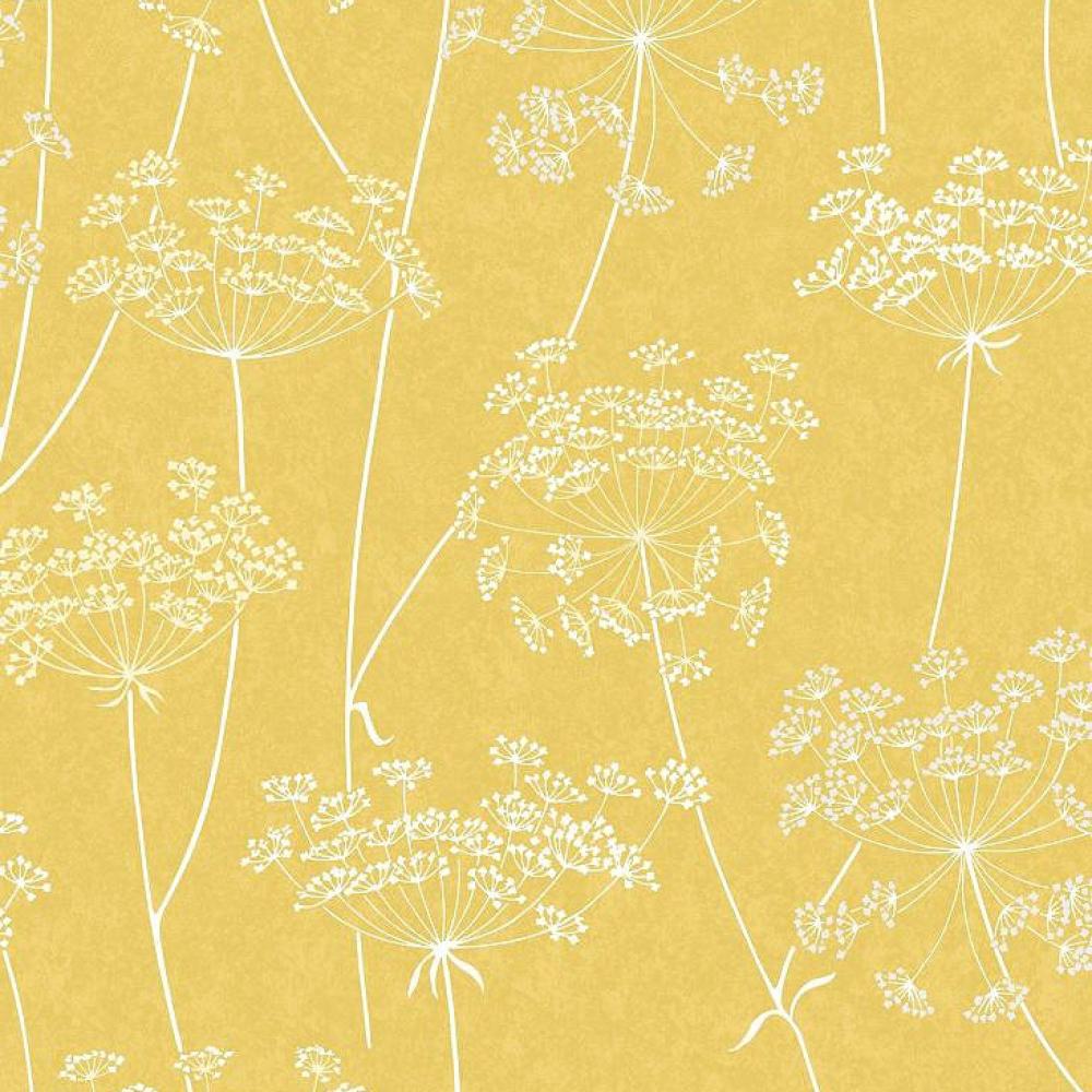 Обои виниловые на флизелиновой основе GrahamBrown Highland 105747 0,53х10,05 м Желтый