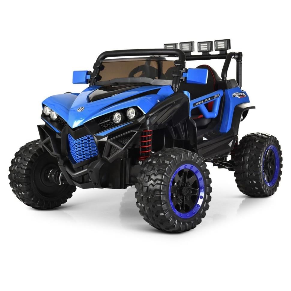 Детский электрический джип Bambi Racer 12V одноместный до 60 кг Разноцветный (DE-169-E-1036) Детский электрический джип Bambi Racer 12V одноместный до 60 кг Разноцветный (DE-169-E-1036)