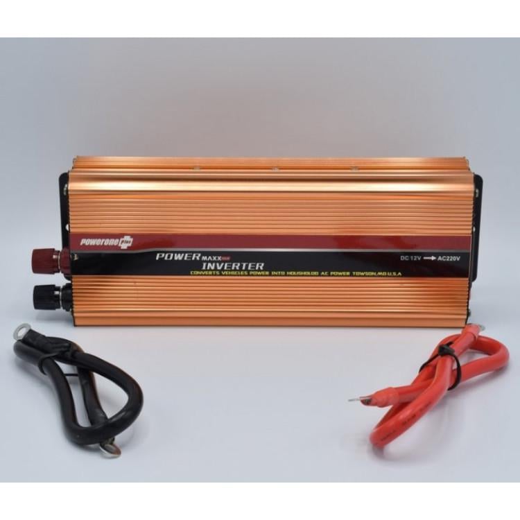 Инвертор PowerOne+ 12 V 220 V 1200 W USB