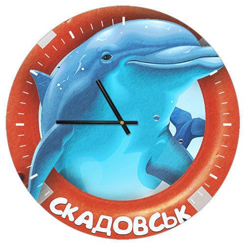 Часы настенные круглые Presentville 36 см (CHR P SKD005)