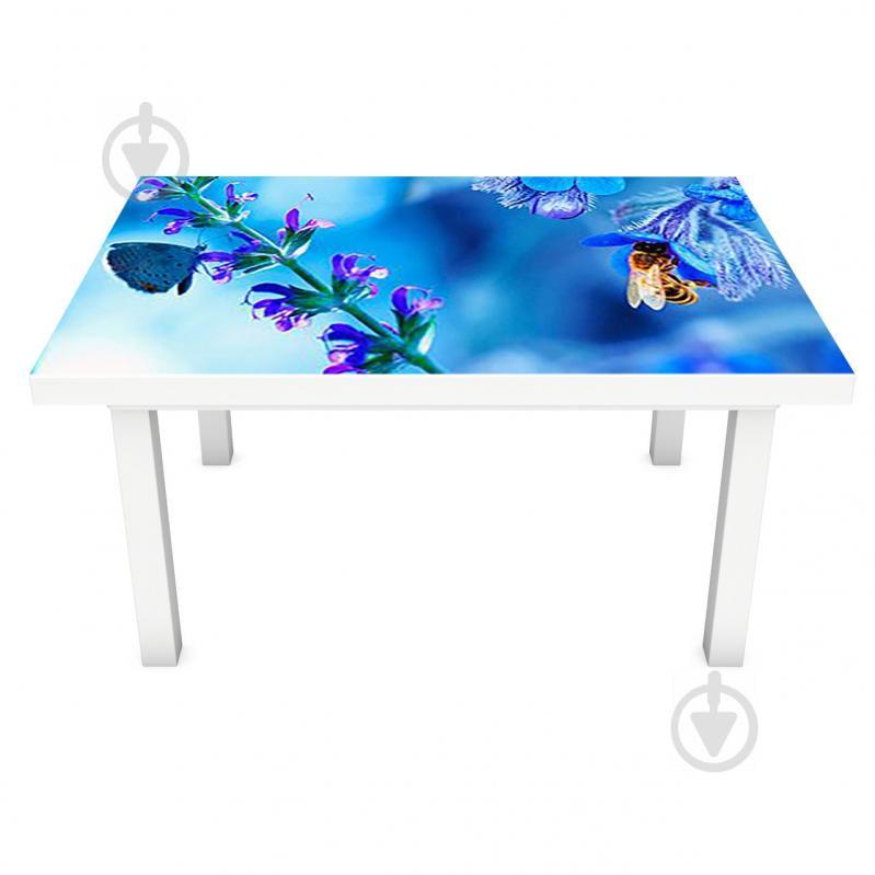 Наклейка на стол Zatarga  " Колокольчик полевой " 600х1200мм (Z180136st)