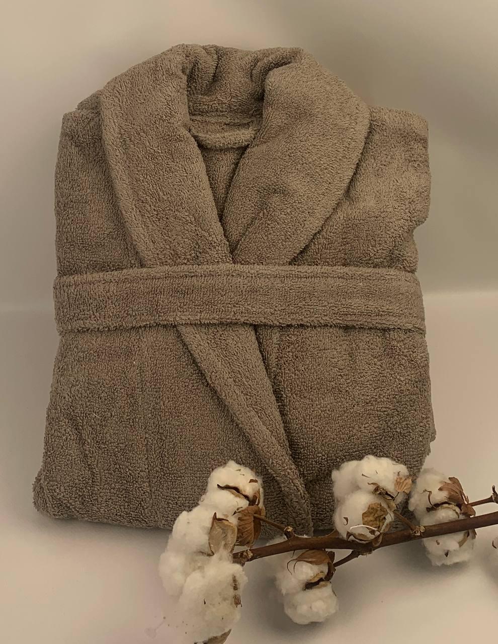 Халат Cotton Point S Dark Beige (CN34960)