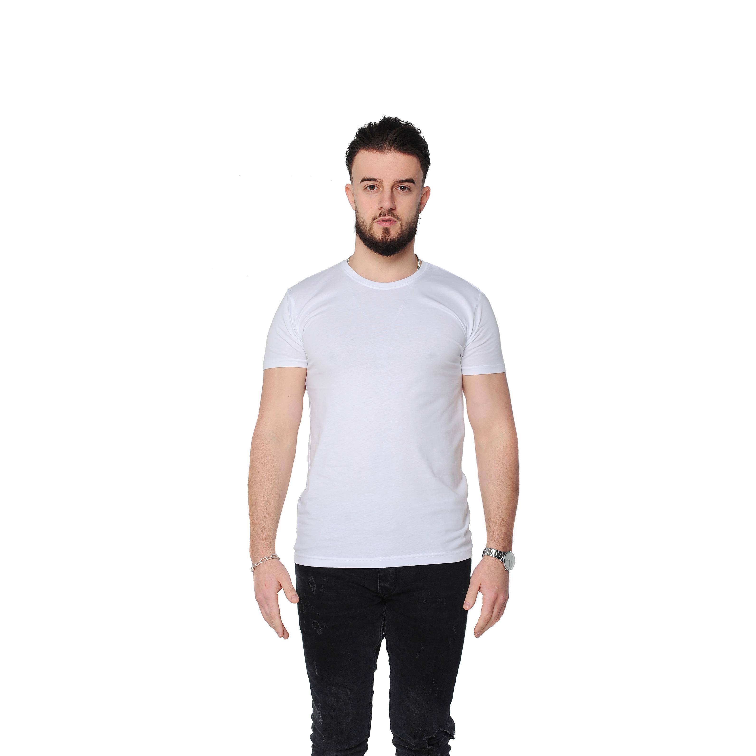 Футболка мужская Наталюкс L Белый (1213383200031)