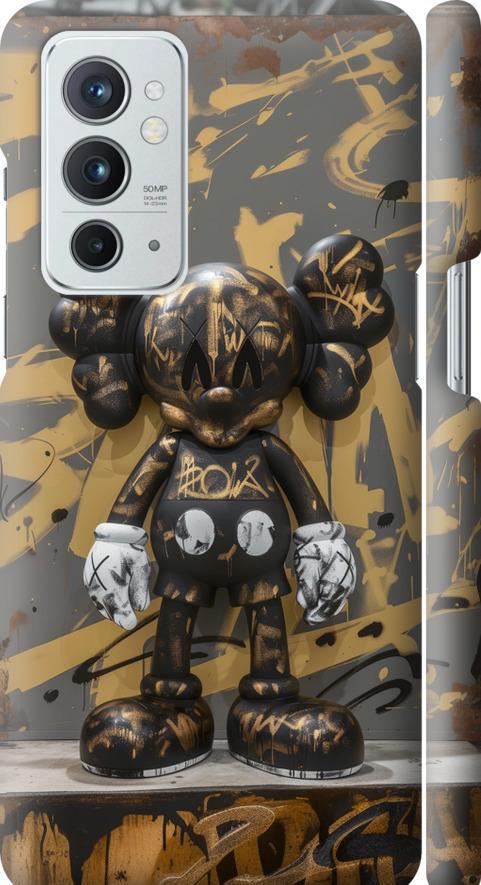 Чехол на OnePlus 9RT Bronze kaws (6097m-2520-42517)