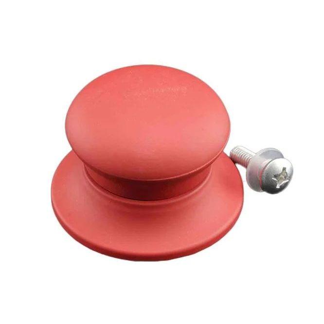 Ручка з силіконовим покриттям A-Plus до кришок каструль і сковорідок Червоний (203588-чер)