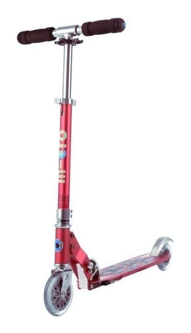 Самокат Micro Sprite Raspberry Floral dot (SA0136)