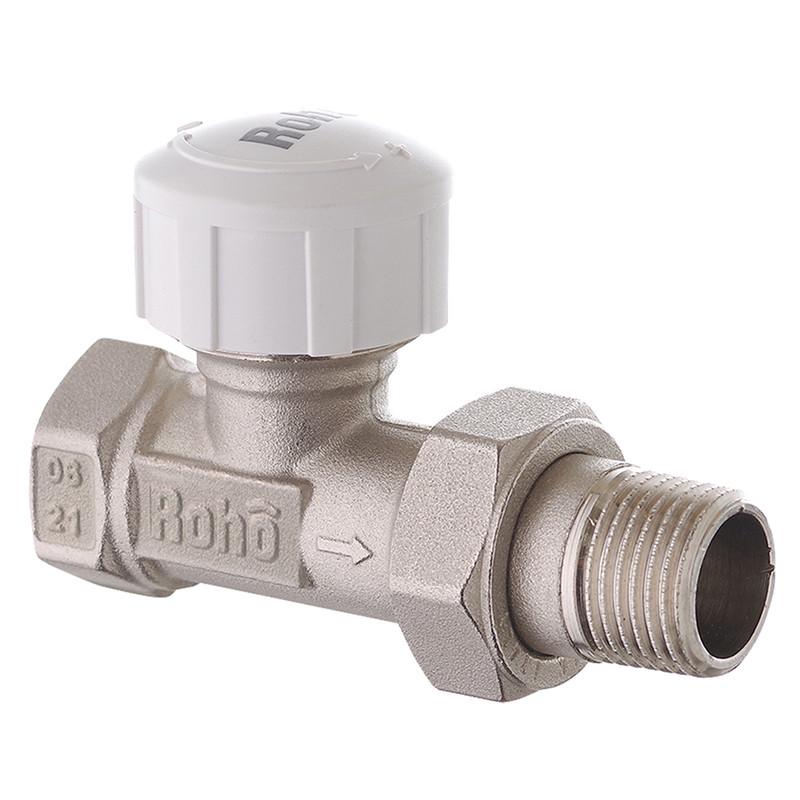 ᐉ Кран радиаторный термостатический прямой Roho R5160-050 1/2" М30х1,5 ...