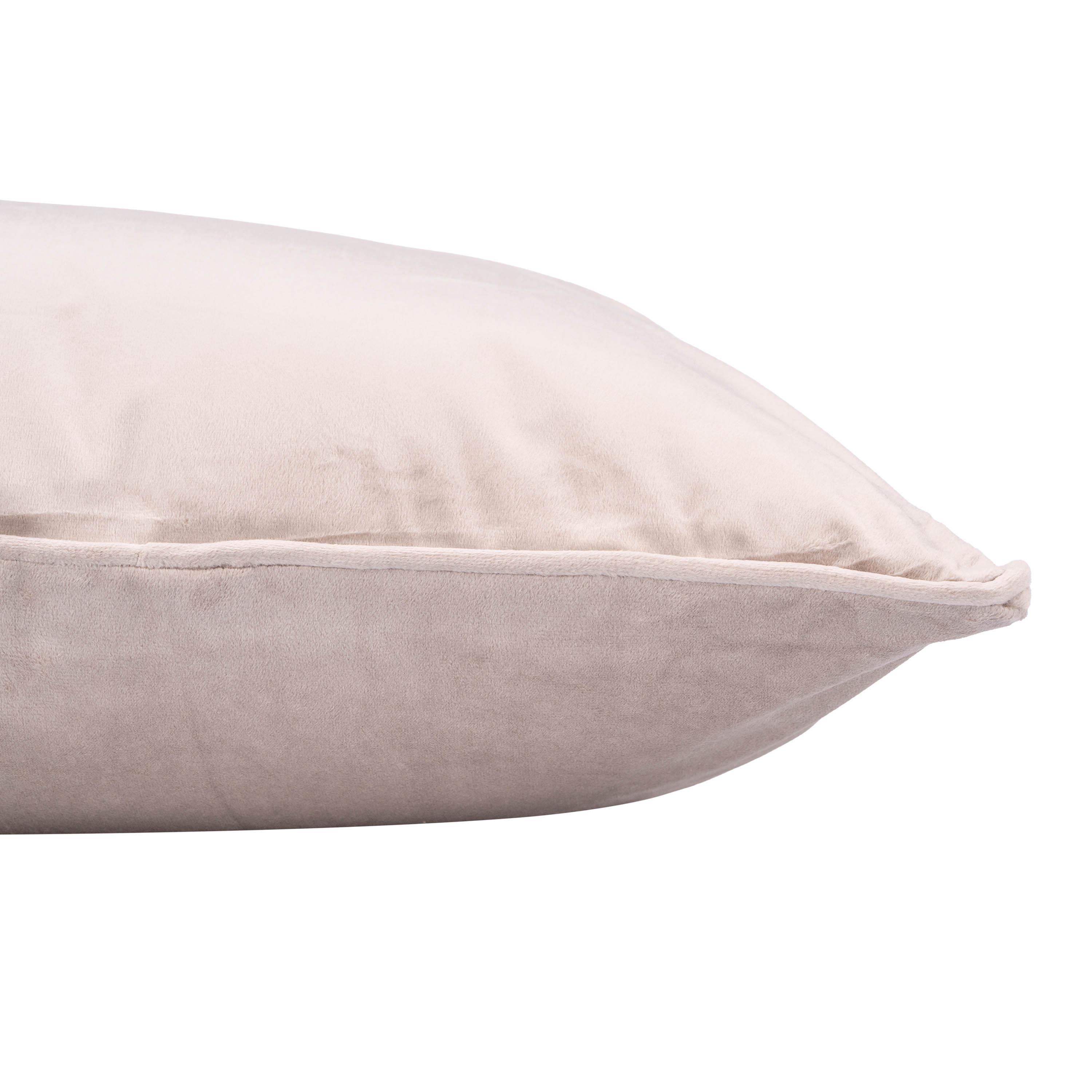 Декоративная подушка Ardesto ART1032TA велюр/полиэстер 45x45 см Бежевый (898eab12) - фото 2 Декоративная подушка Ardesto ART1032TA велюр/полиэстер 45x45 см Бежевый (898eab12) - фото 2