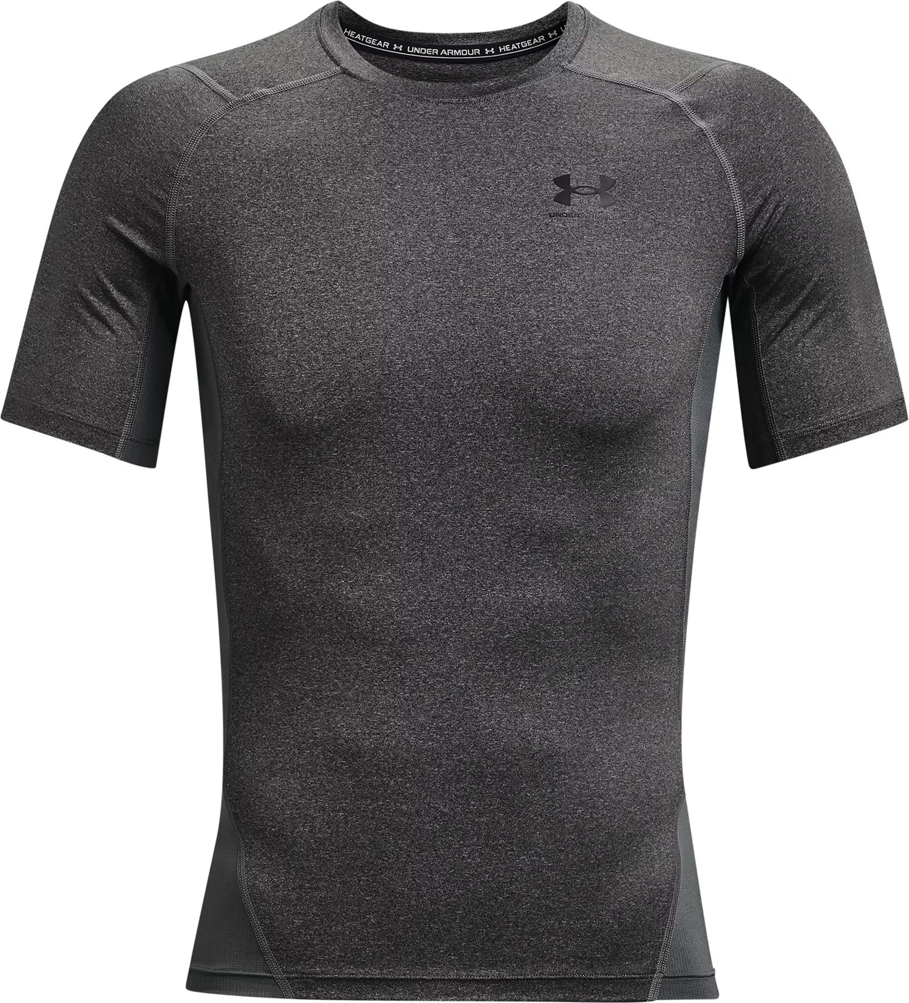Футболка компрессионная Under Armour HEATGEAR SHORT SLEEVE L Серый (1361518-090)