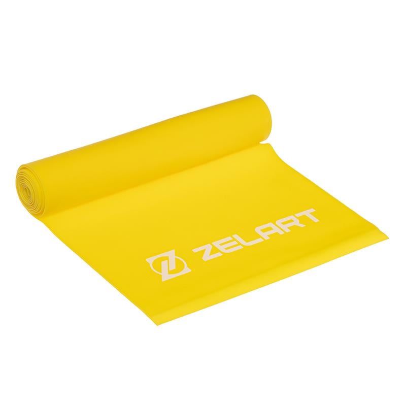 Стрічка для фітнесу та йоги FI-6219 Жовтий (56363065)