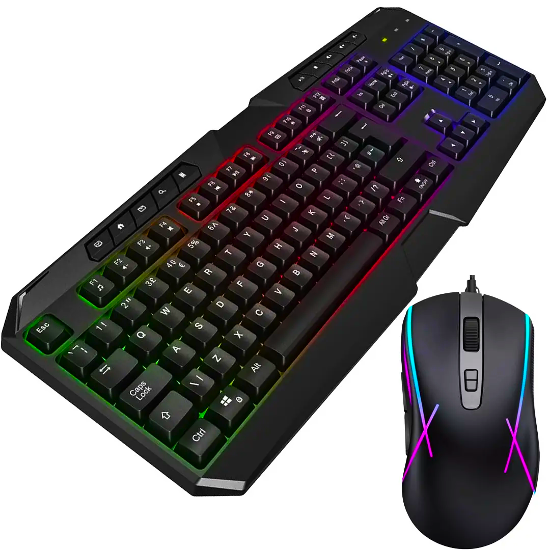 Комплект клавіатура з мишкою RGB UKC 9541 USB (22060824)