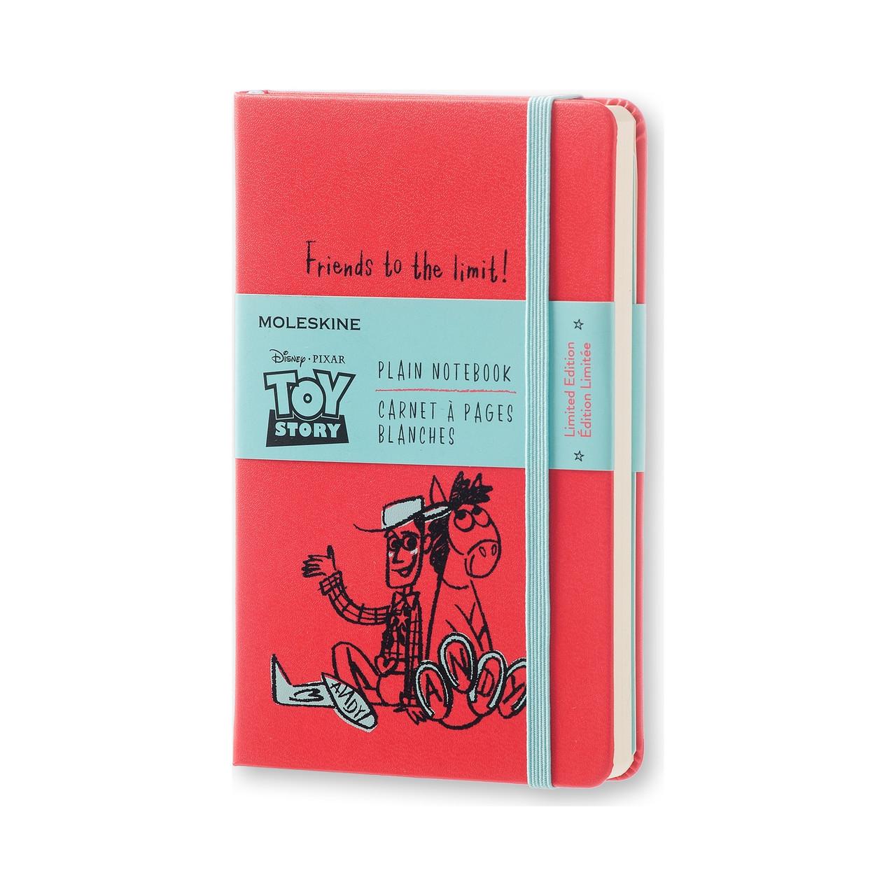 Блокнот Moleskine Limited Toy Story карманный 192 страницы нелинованный 9х14 см Красный