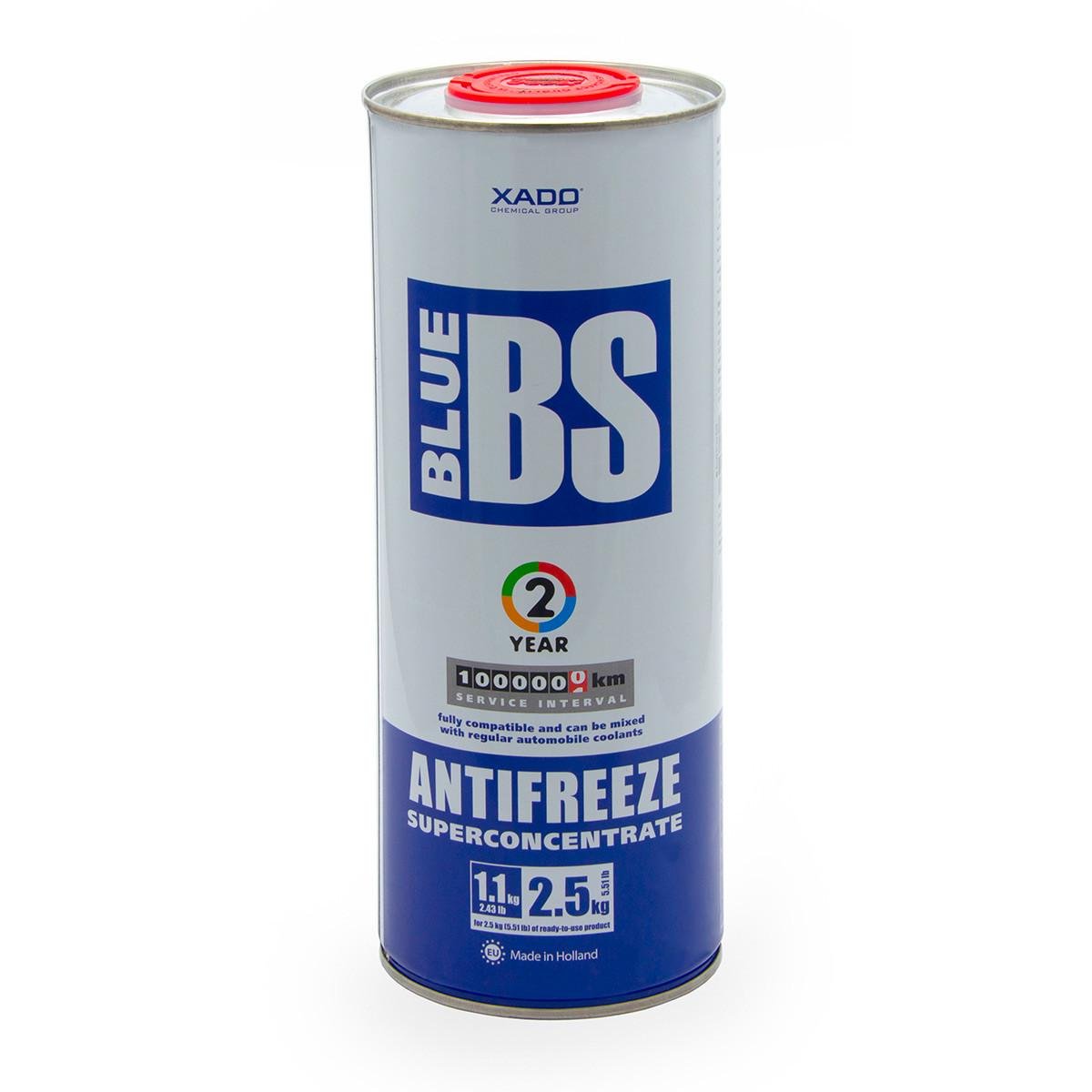 Антифриз XADO Antifreeze Blue BS Концентрат 1 л