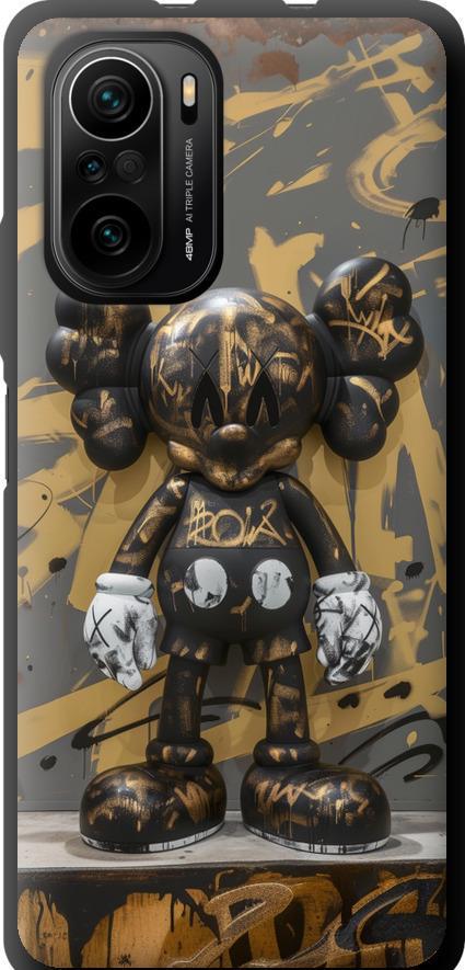 Чехол на Xiaomi Poco F3 Bronze kaws (6097b-2280-42517)
