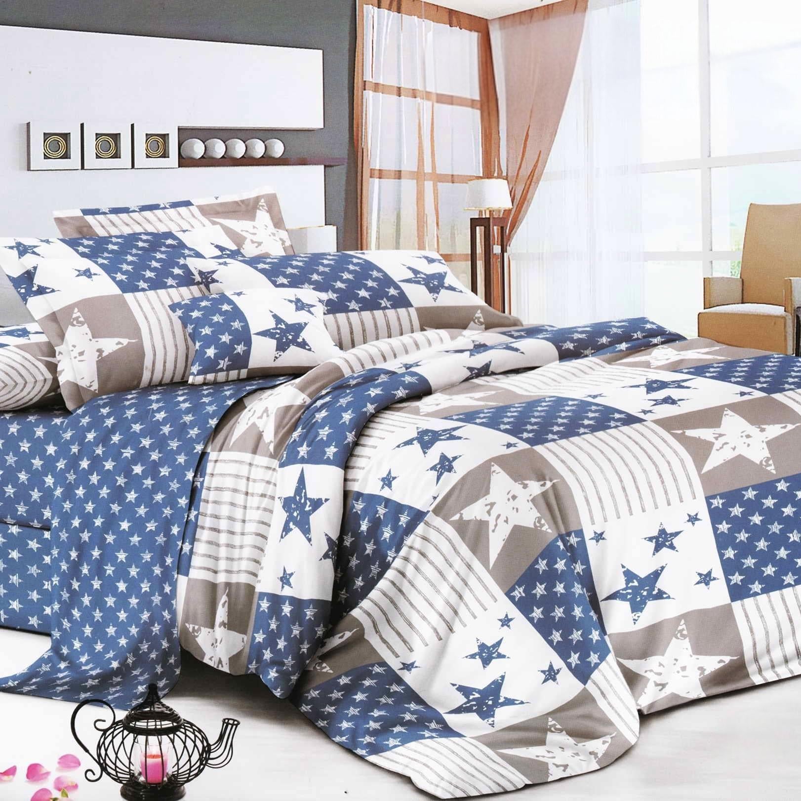 Комплект постельного белья Vital Textile Голд Люкс бязь полуторный 150х220 см (BL1.5-197)