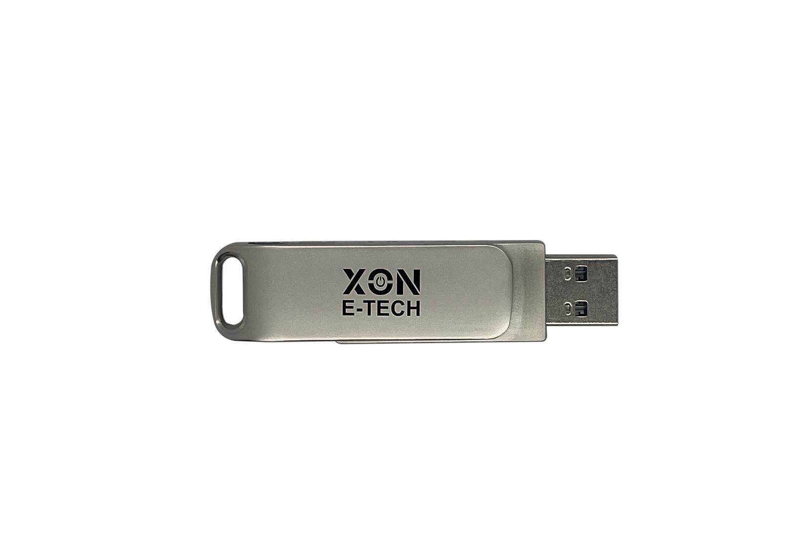 Флеш-накопитель XON FlashDrive DuoConnect 128 Гб USB 3.0/USB Type-C Серый (FX3DR128MS 7621) - фото 2 Флеш-накопитель XON FlashDrive DuoConnect 128 Гб USB 3.0/USB Type-C Серый (FX3DR128MS 7621) - фото 2
