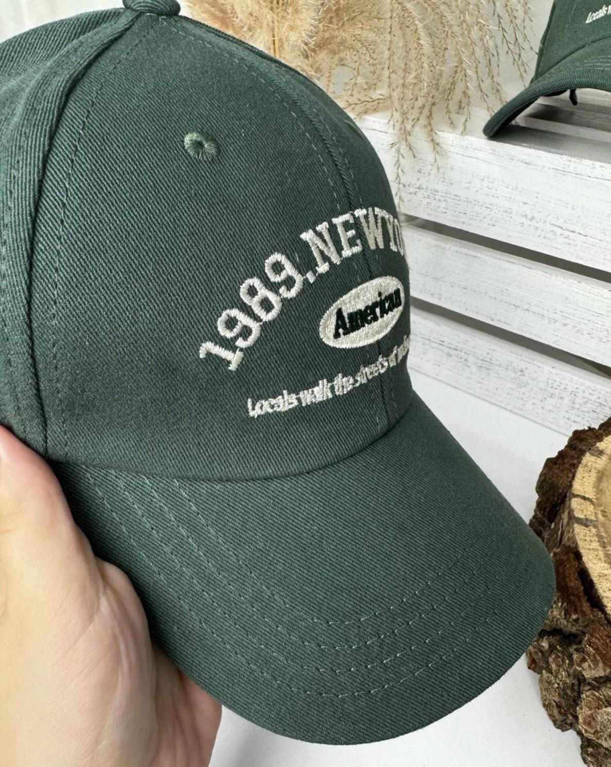 Кепка New York Темно-зелений (26645859) - фото 3 Кепка New York Темно-зелений (26645859) - фото 3