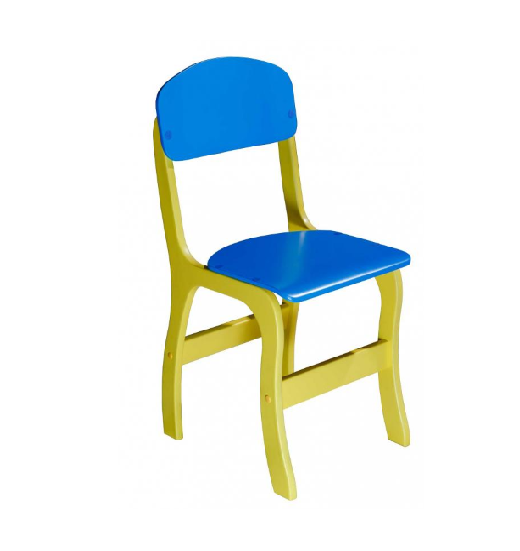 Стілець дитячий фанерний Фантазія фарбований ростова група №1 (27357940)