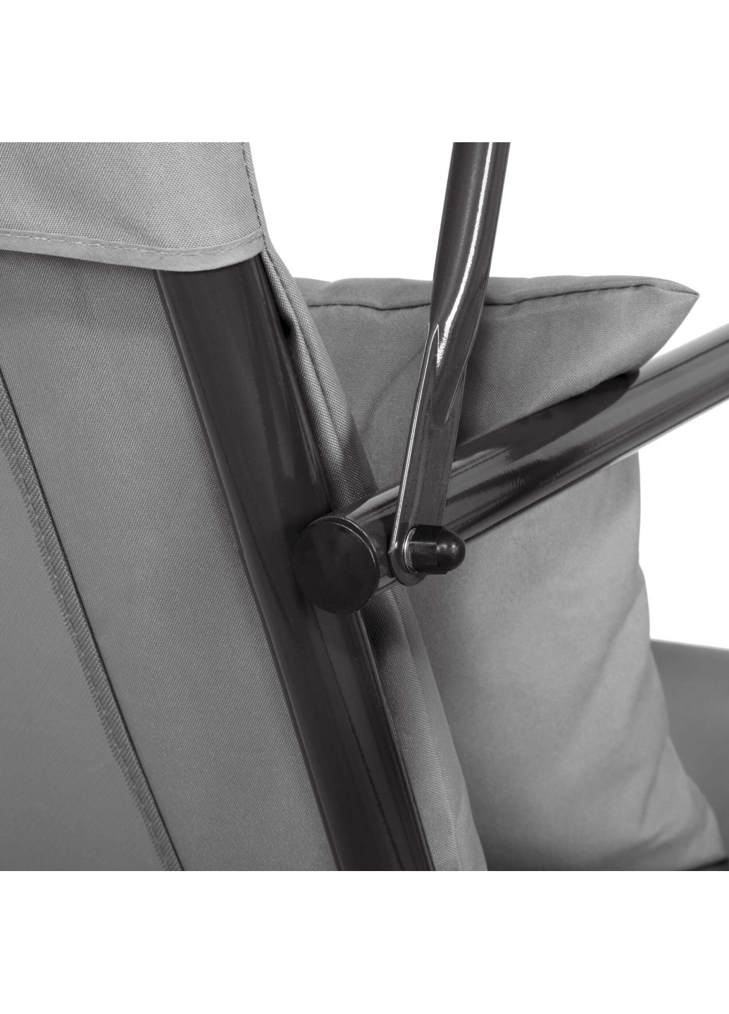 Садовые качели Springos Luna GS0013 150x170 см Темно-серый (GS0013) - фото 12