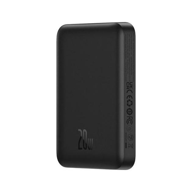 Портативное зарядное устройство BASEUS Magnetic Mini Air 20W 10000 mAh Черный