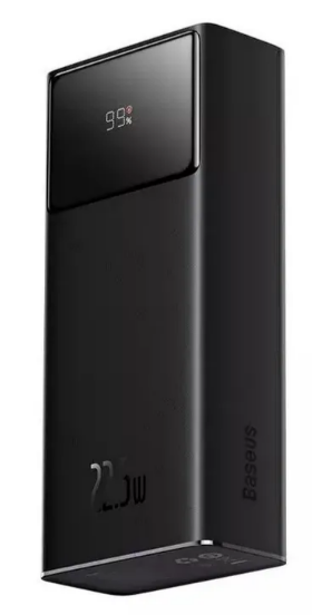 Повербанк Baseus Star-Lord Digital Display Fast Charge 30000 mAh 22,5W Черный (PB30000)