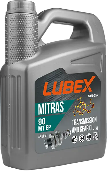 Трансмиссионное масло LUBEX MITRAS MT 80w90 EP API GL-4 3 л