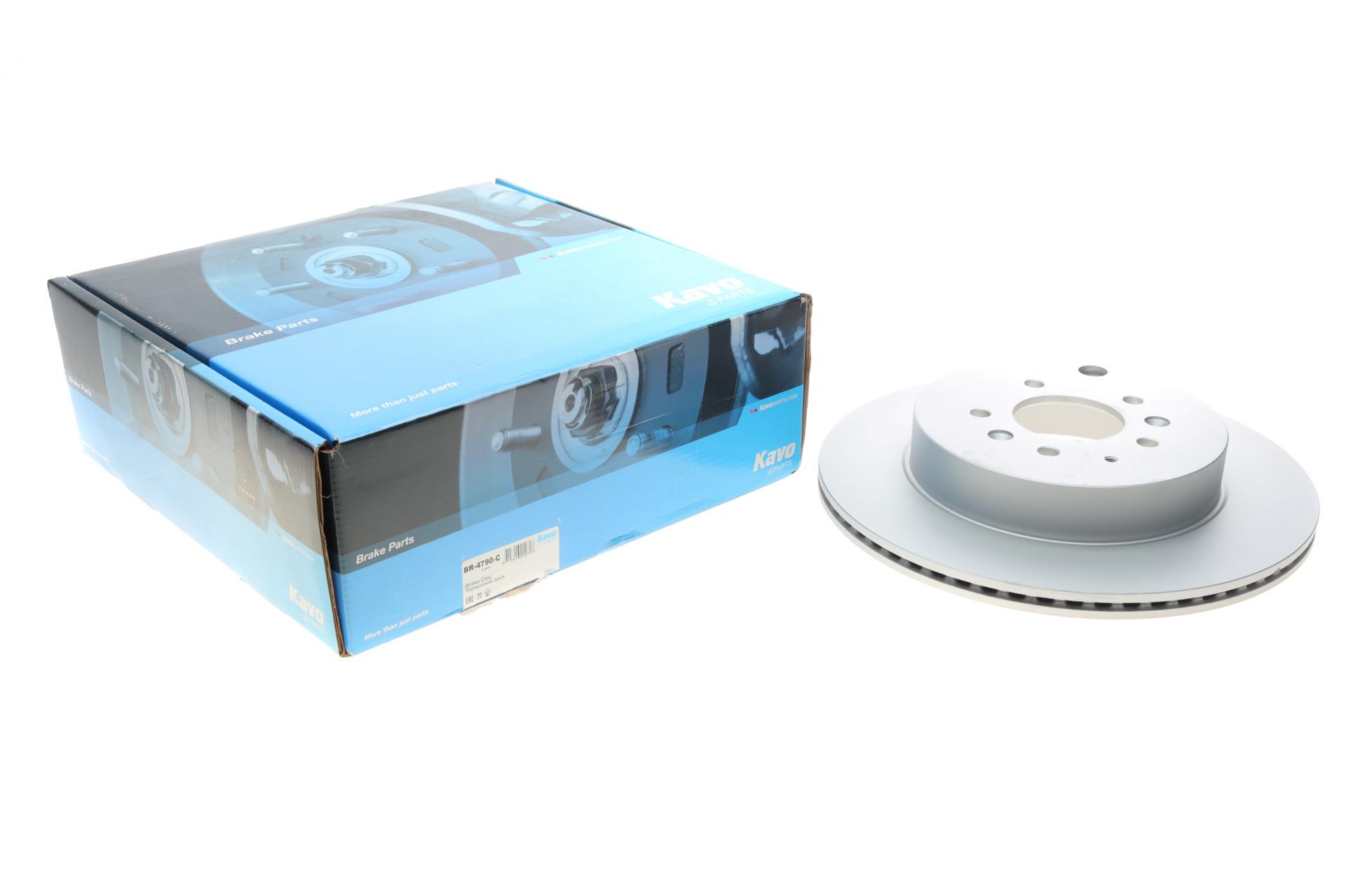 Диск тормозной задний KAVO PARTS для Mazda CX-7 09-/CX-9 06- с покрытием вентилируемый 325x18 мм (BR-4790-C)