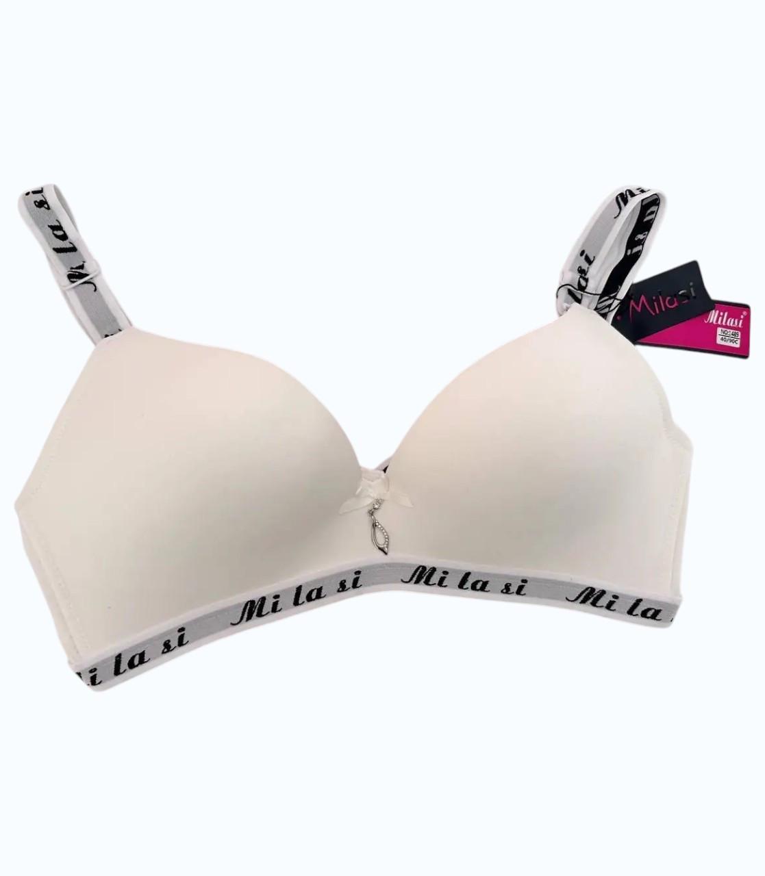 Бра-топ Milasi без косточек без Push-Up 80С Белый (MI1489WHT80C)