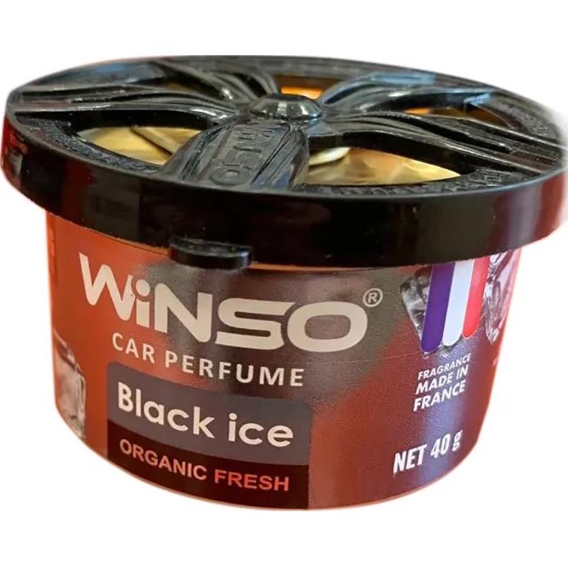 Ароматизатор WINSO Organic Fresh Black Ice 40 г (535970)