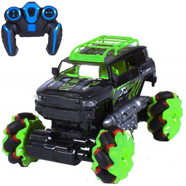 Джип внедорожник DongBang на пульте управления Черно-зеленый (58861)