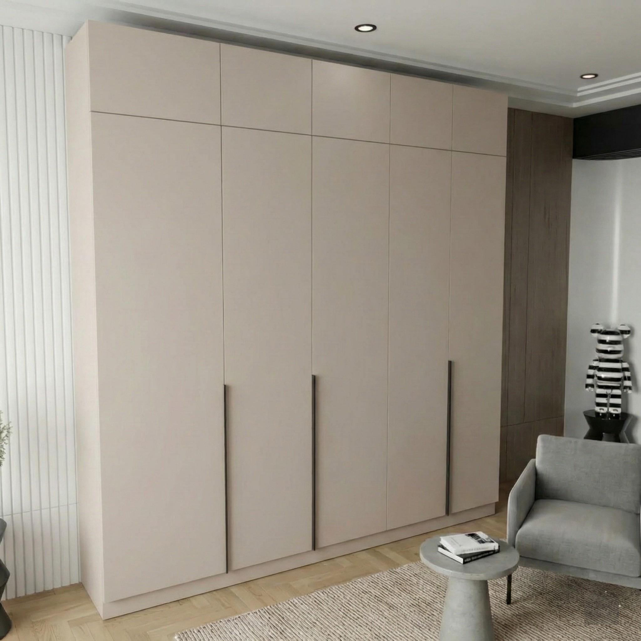 Шкаф распашный ViANT Сити 5 дв. С3/C5 2500х500х2500 мм Кашемир