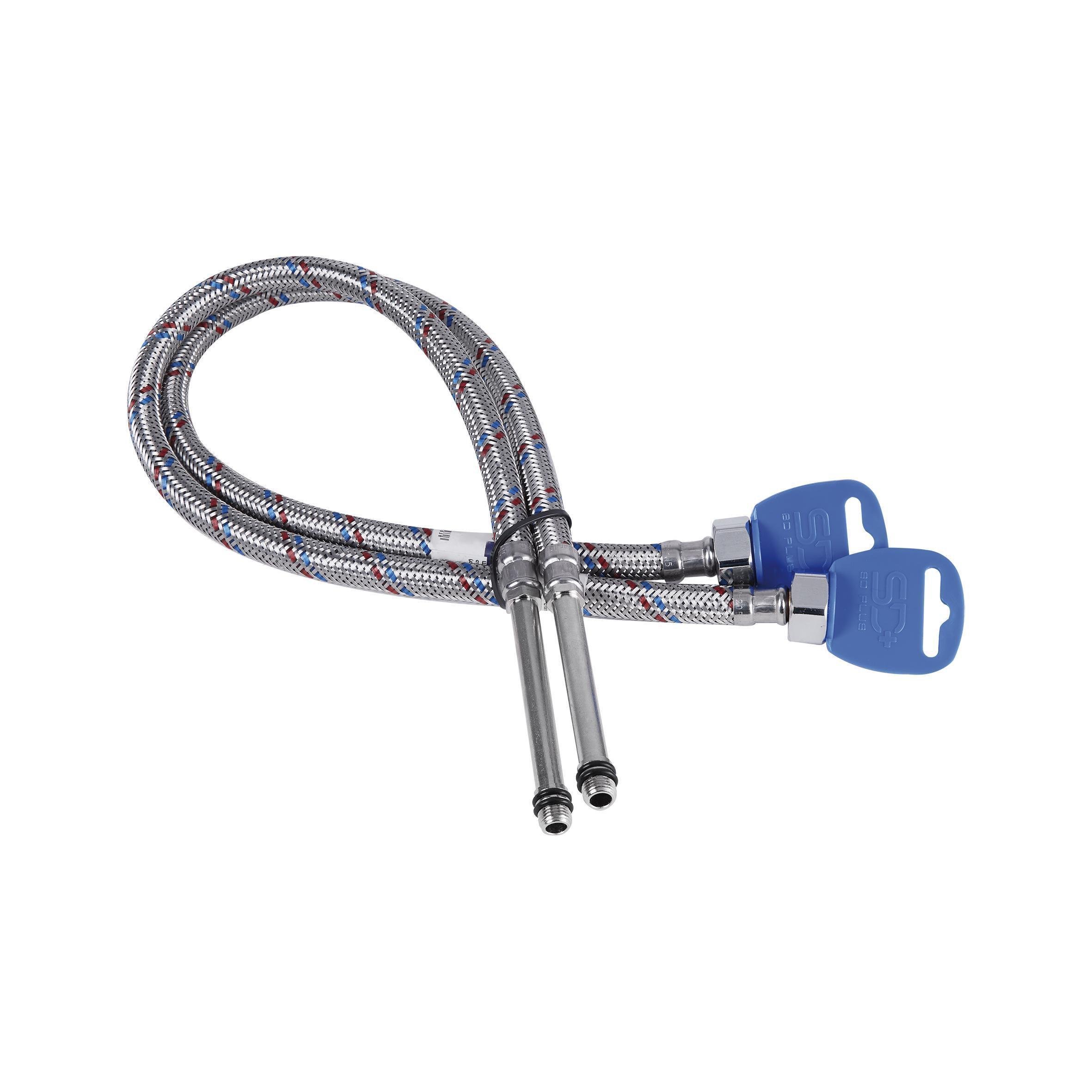 Подводка для воды гибкая SD Plus М10 пара 60 см (SD396W60L)