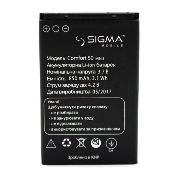 Акумулятор для Sigma Comfort 50 Mini 3 Акумулятор для Sigma Comfort 50 Mini 3