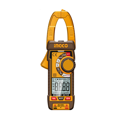 Клещи цифровые токовые INGCO INDUSTRIAL AC/DC 400 А True RMS 4000 значений (000245532) Клещи цифровые токовые INGCO INDUSTRIAL AC/DC 400 А True RMS 4000 значений (000245532)