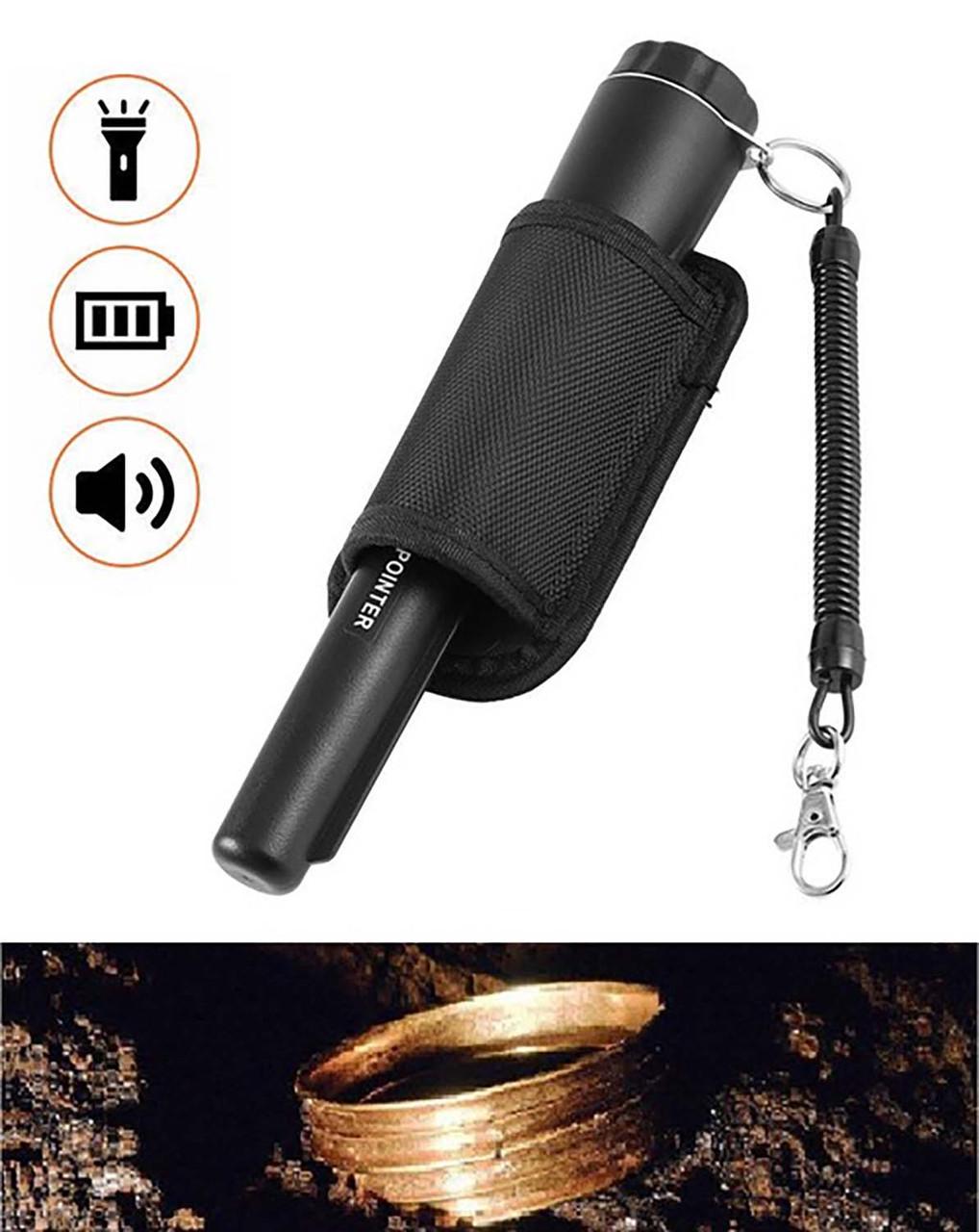 Металлоискатель ручной GP Pointer от батарейки Black (id_96557) - фото 2 Металлоискатель ручной GP Pointer от батарейки Black (id_96557) - фото 2