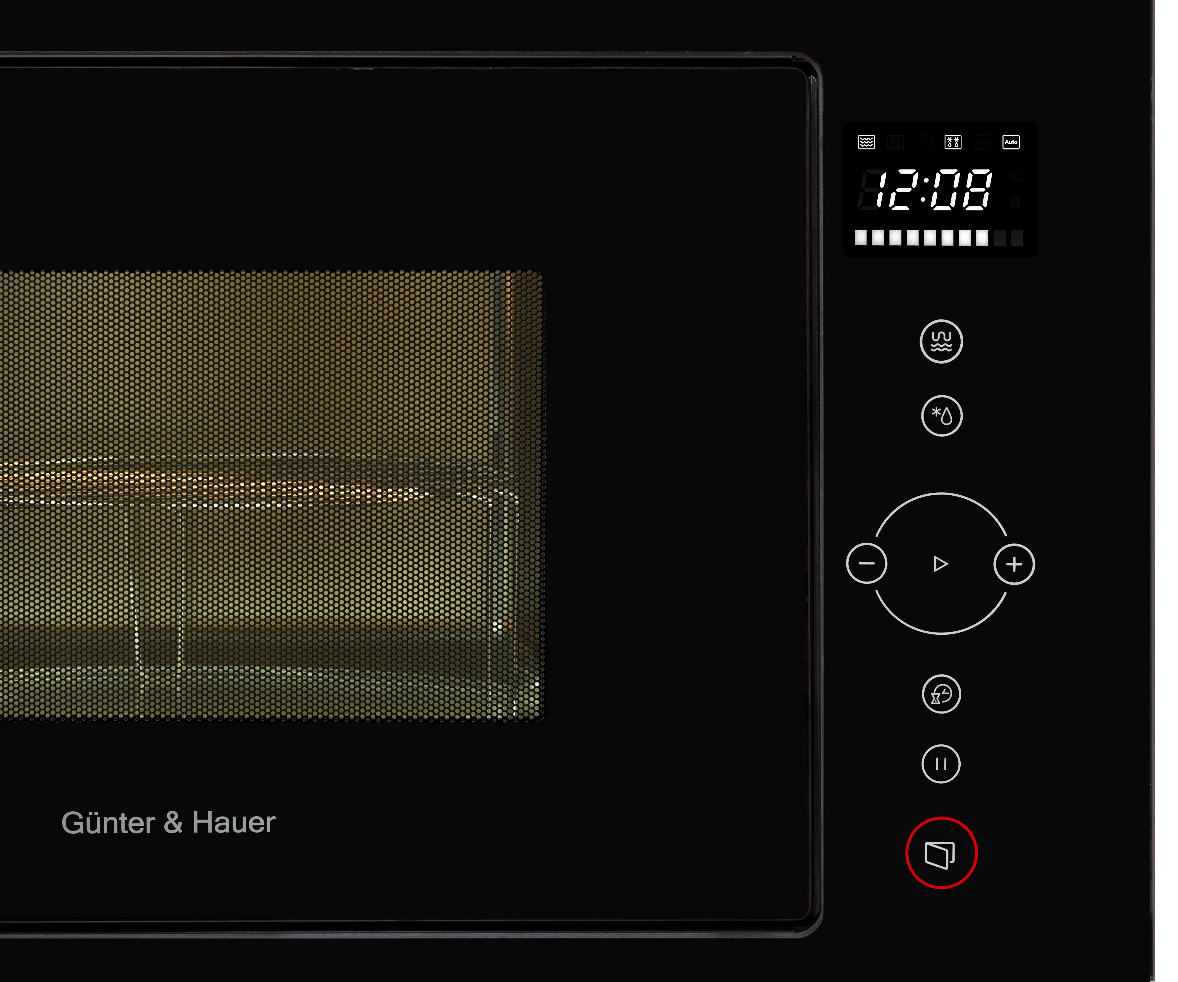 Микроволновая печь встроенная Gunter&Hauer EOK 2502 White Display - фото 5 Микроволновая печь встроенная Gunter&Hauer EOK 2502 White Display - фото 5