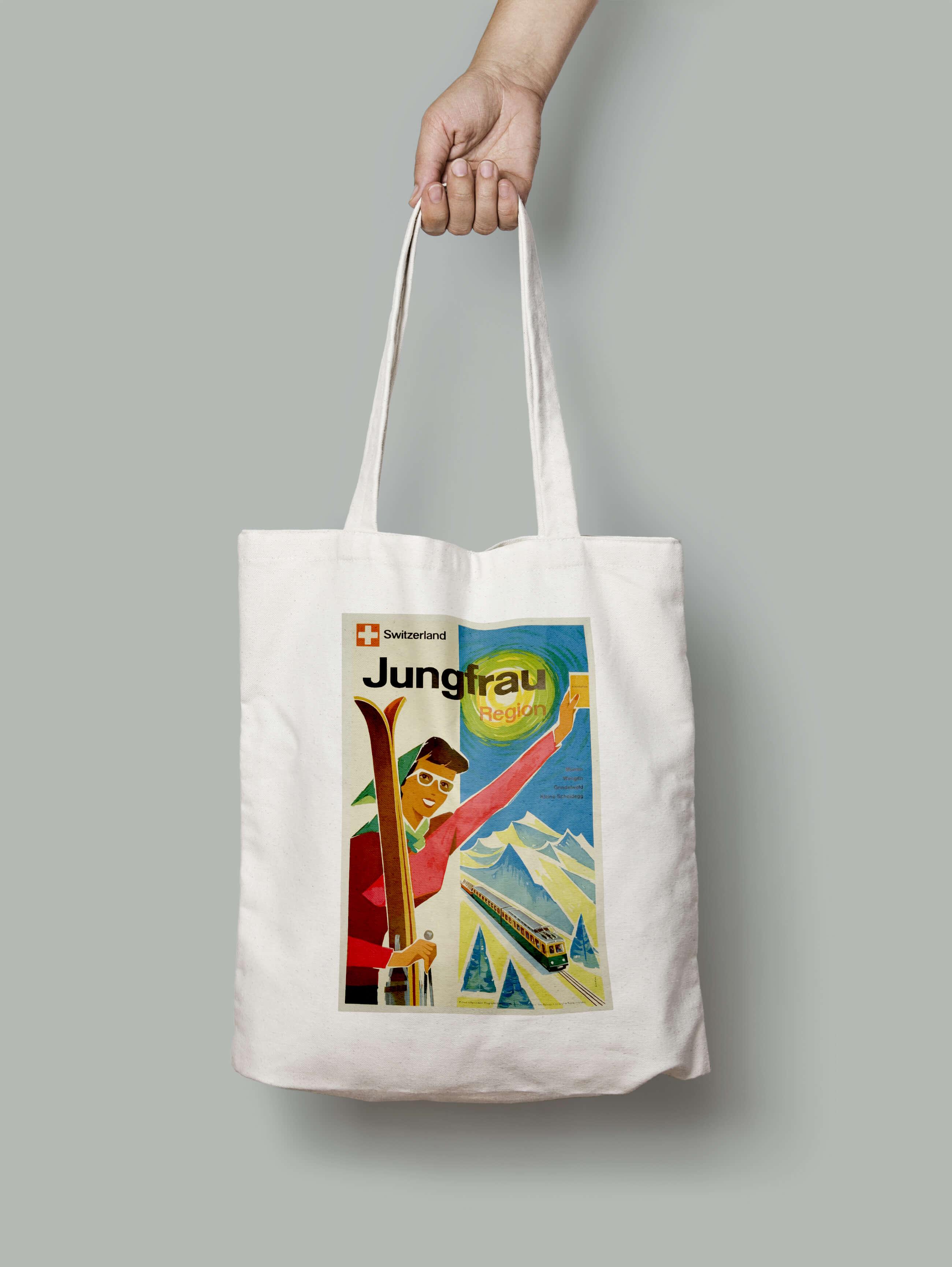 Еко-сумка Відпочинок на лижах шопер (switzerland_4_Bag) Еко-сумка Відпочинок на лижах шопер (switzerland_4_Bag)