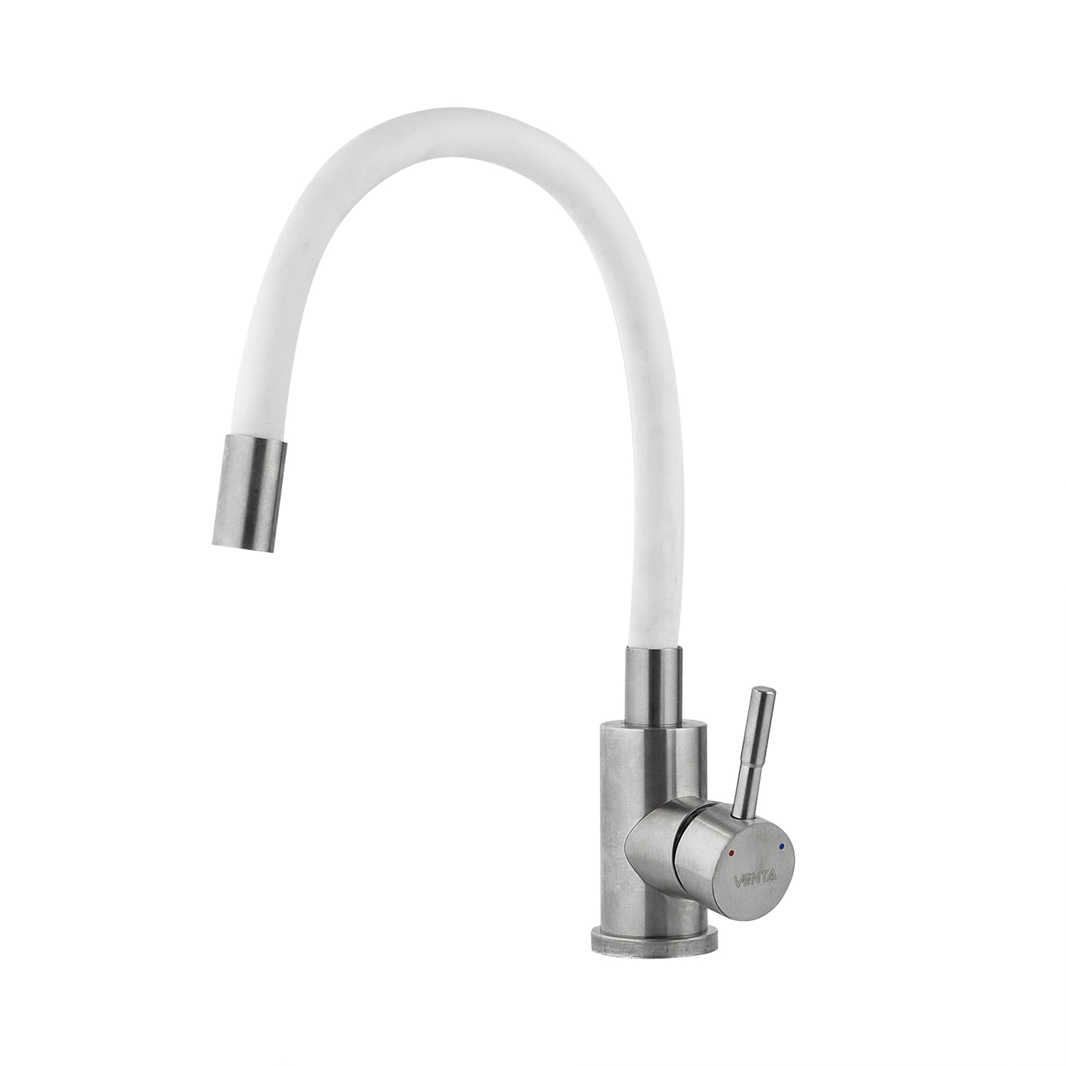 Смеситель для кухни VENTA VA3008E White